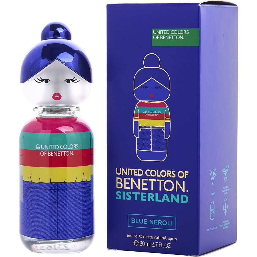 Benetton Sisterland Blue Neroli 2.7 oz Eau de Toilette for Women