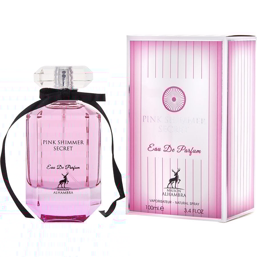 MAISON ALHAMBRA PINK SHIMMER SECRET 3.4 EDP WOMEN