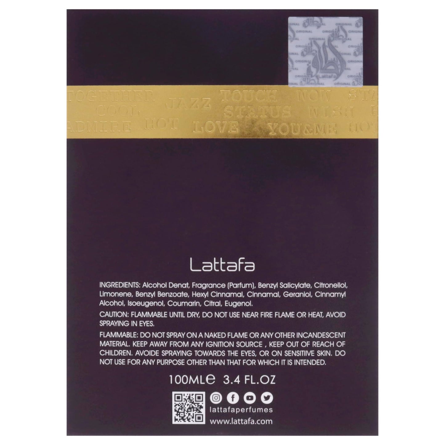 LATTAFA RAMZ GOLD 3.4 EDP UNISEX