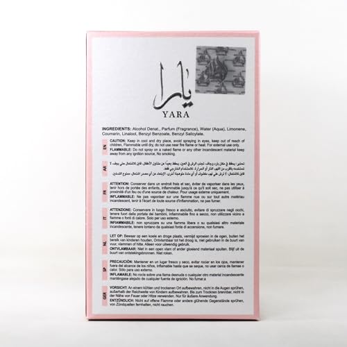 LATTAFA YARA WOMEN 100ML EDP SPRAY