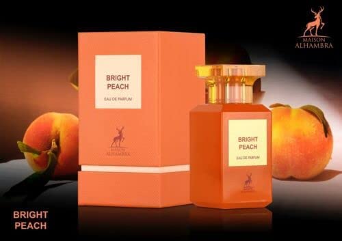 MAISON ALHAMBRA BRIGHT PEACH WOMEN EDP SPRAY2.7OZ (LI FREE)