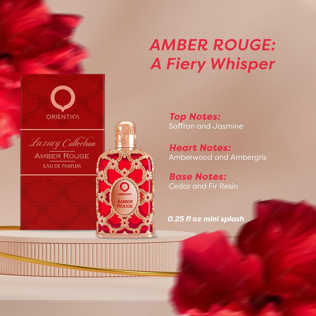 ORIENTICA 5 PCS MINI SET: ROYAL AMBER 0.25 EAU DE PARFUM + AMBER ROUGE 0.25 EAU DE PARFUM + OUD SAFFRON 0.25 EAU DE PARFUM + VELVET GOLD 0.25 EAU DE PARFUM + ROYAL BLEU 0.25 EAU DE PARFUM