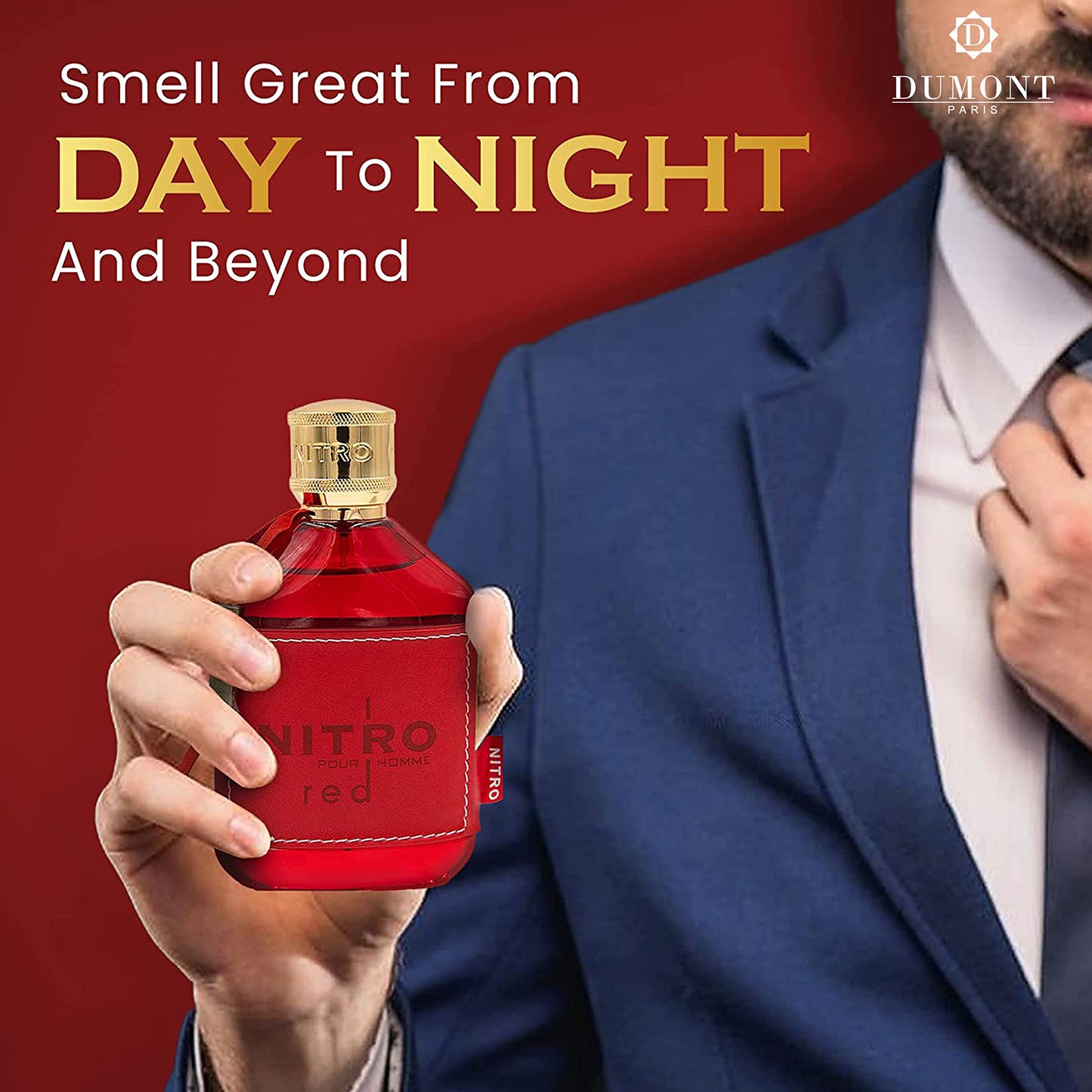 DUMONT NITRO RED 3.4 EDP FOR MEN