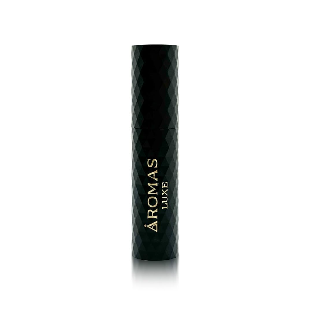 AROMAS LUXE EMPTY ATOMIZER REFILLABLE DECANT 5 ML - BLACK