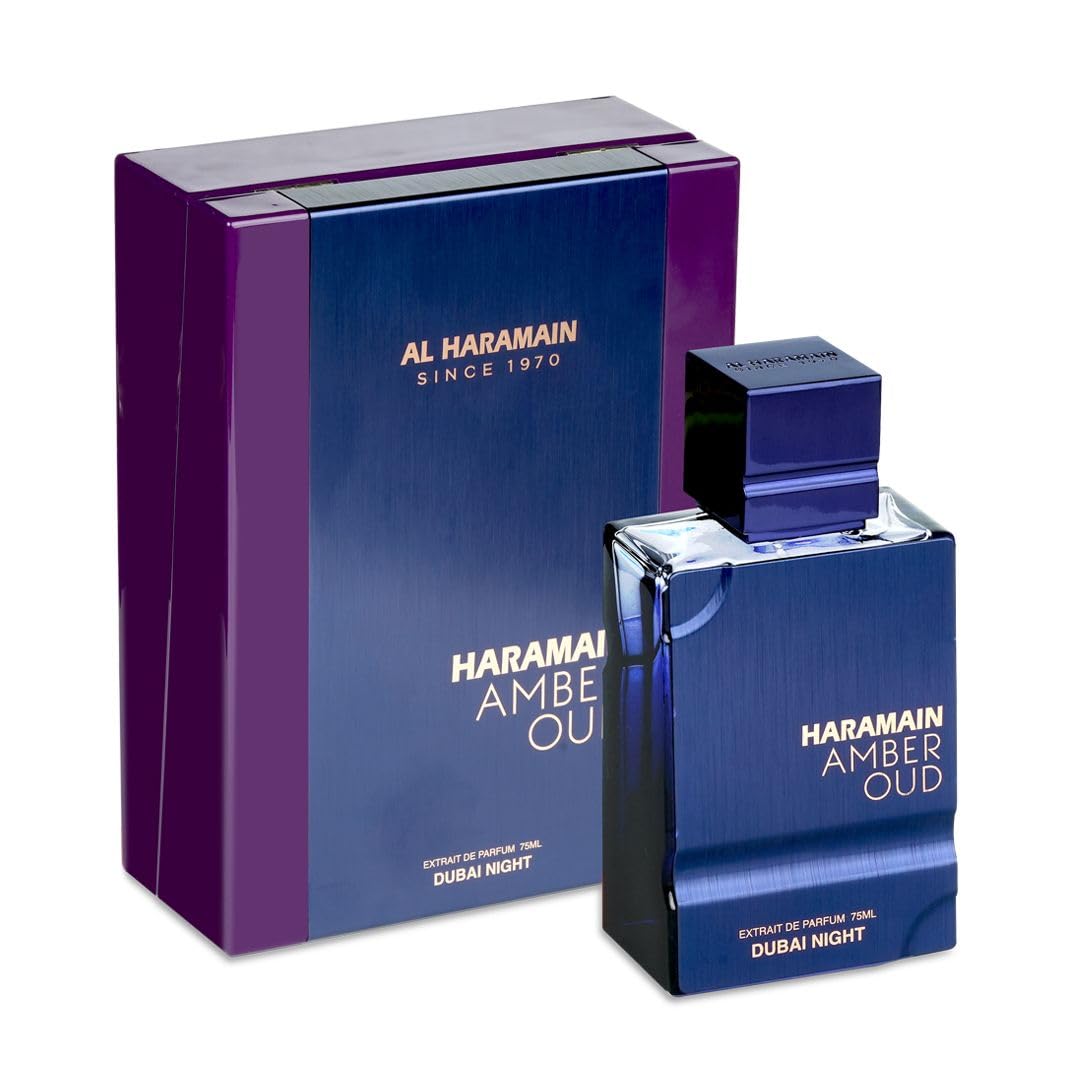AL HARAMAIN AMBER OUD DUBAI NIGHT(M)EXTRAIT DE PARFUM SP 2.53oz(LI FREE)