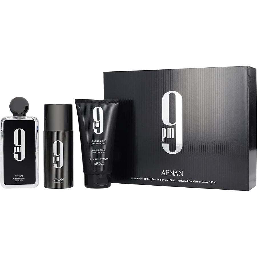 AFNAN 9PM 3.4 EDP MEN + 5.0 S/G + 5.0 DEO SPRAY