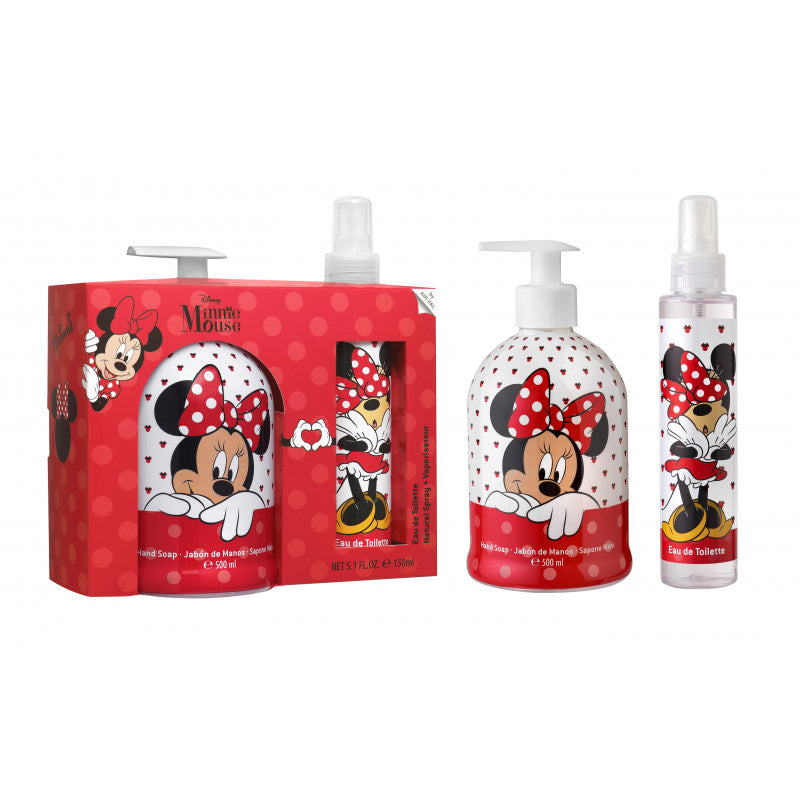DISNEY MINNIE 5.0 EDT WOMEN + 16.9 HAND SOAP