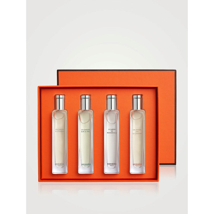MINI SET HERMES JARDIN 4PC 15ML EDT WOMEN