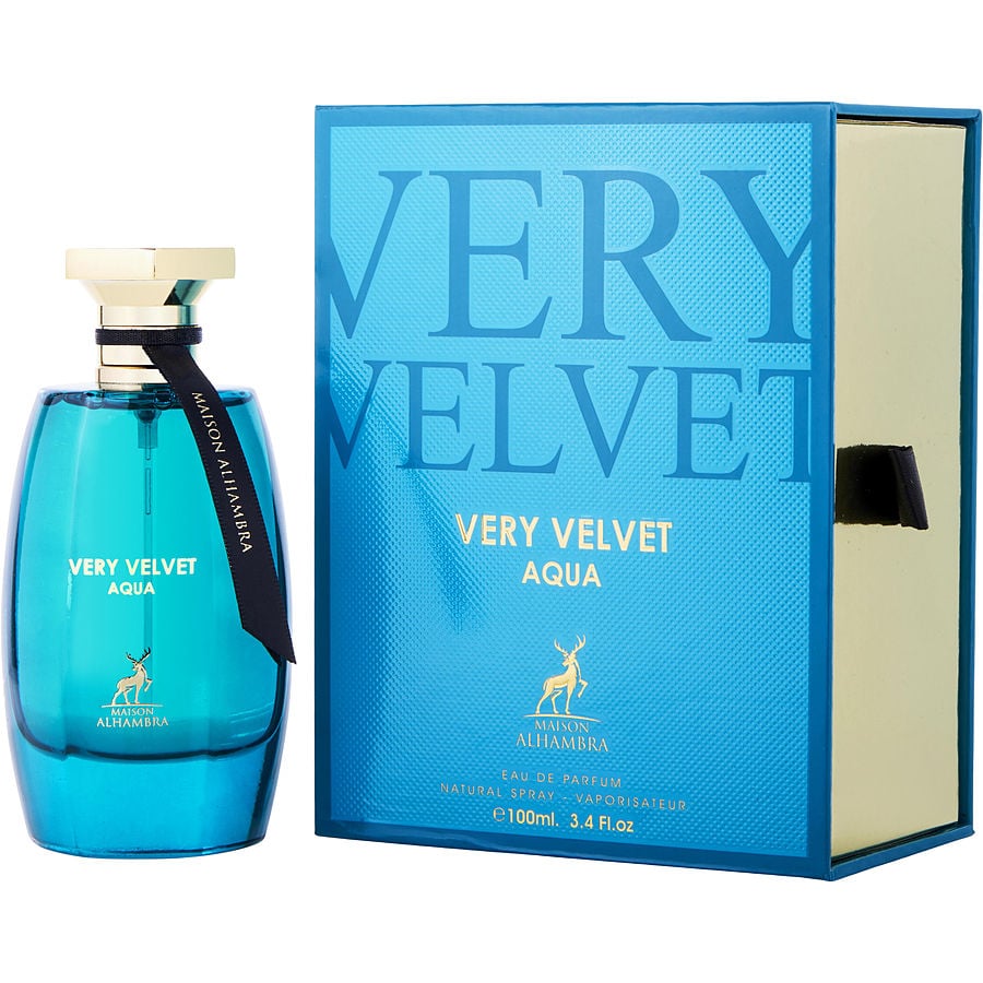 MAISON ALHAMBRA VERY VELVET AQUA 3.4 EDP UNISEX