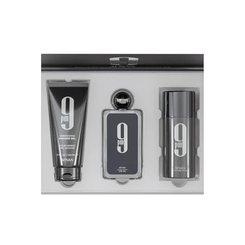 AFNAN 9PM 3.4 EDP MEN + 5.0 S/G + 5.0 DEO SPRAY