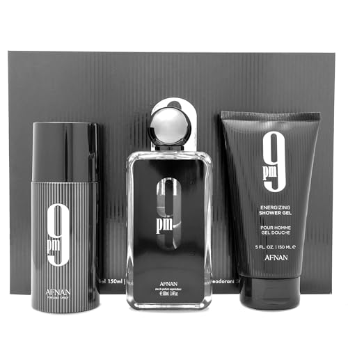 AFNAN 9PM 3.4 EDP MEN + 5.0 S/G + 5.0 DEO SPRAY