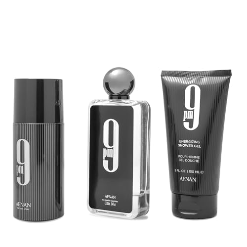 AFNAN 9PM 3.4 EDP MEN + 5.0 S/G + 5.0 DEO SPRAY