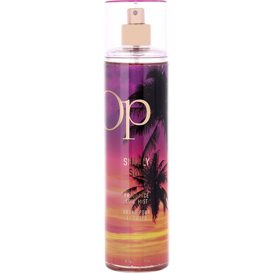 OCEAN PACIFIC SIMPLY SUN 8.0 BODY MIST WOMEN