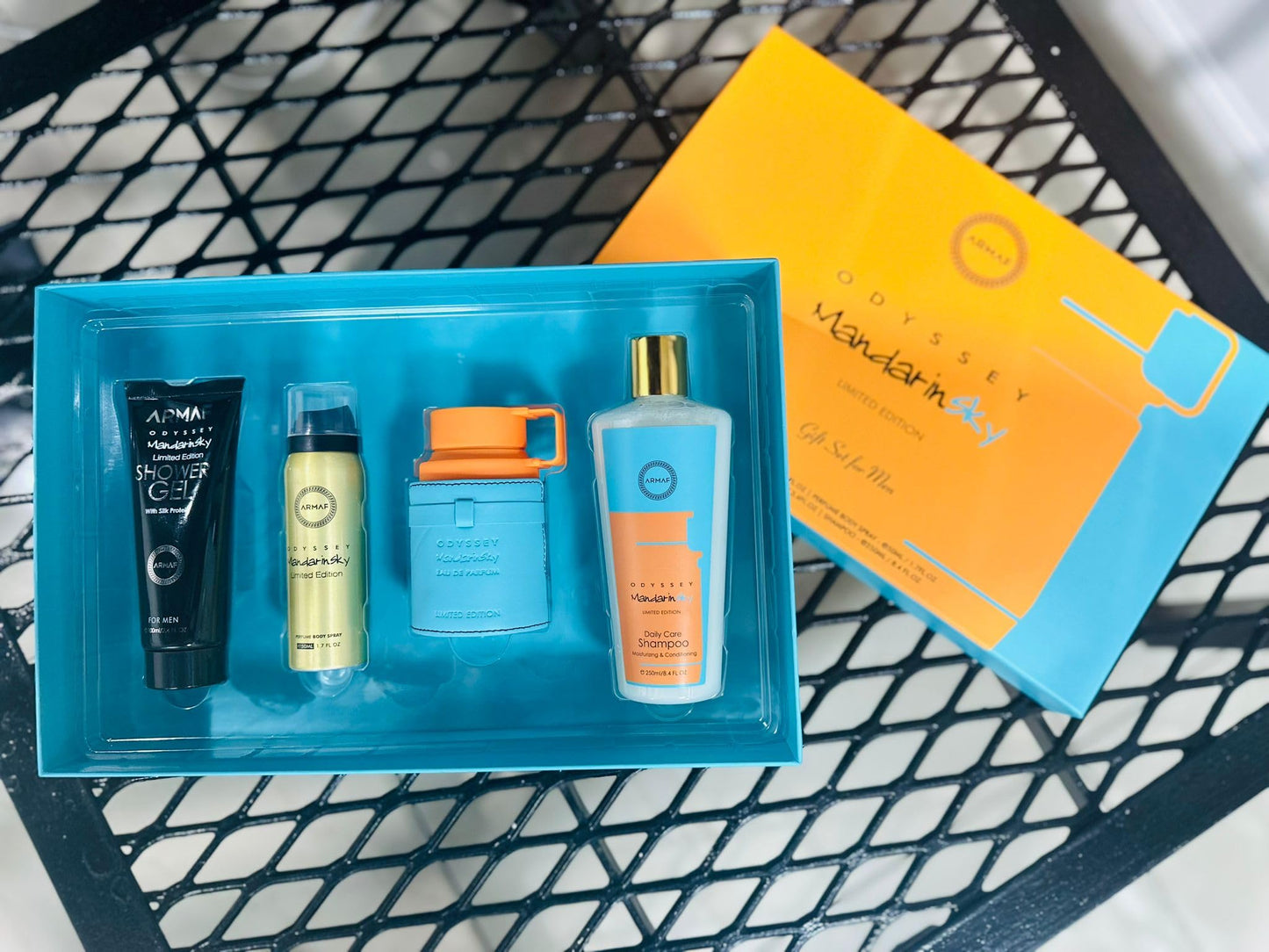 ARMAF ODYSSEY MANDARIN 3.4 MEN GIFT SET FOR MEN