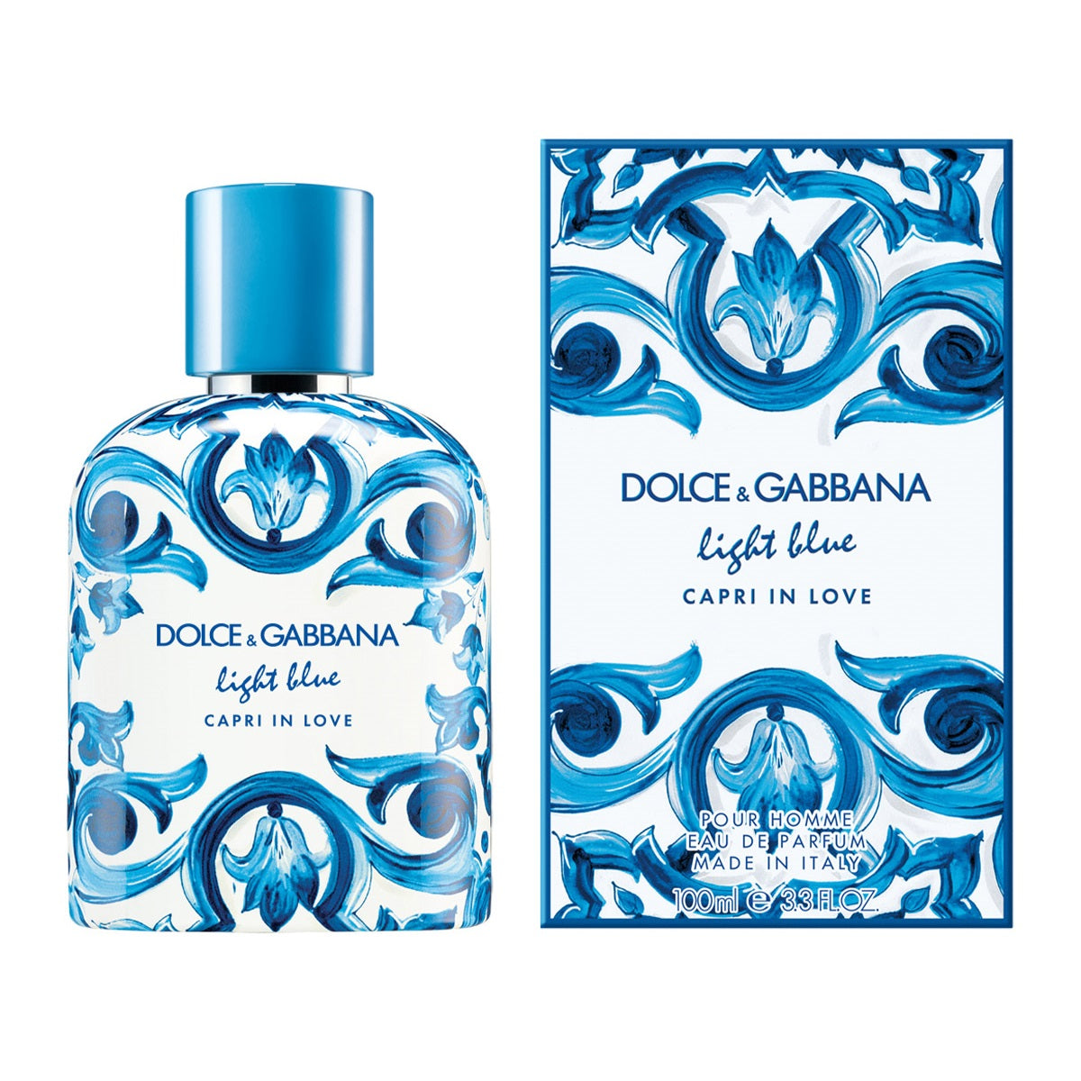 DG LIGHT BLUE LOVE IN CAPRI 3.4 EDP MEN