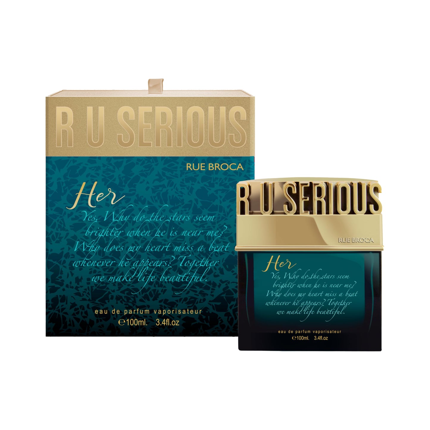AFNAN RUE BROCA "R U SERIOUS" HER 3.4 EDP SPRAY