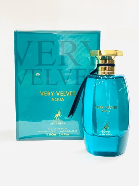 MAISON ALHAMBRA VERY VELVET AQUA 3.4 EDP UNISEX