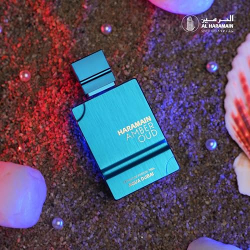 AL HARAMAIN AMBER OUD AQUA DUBAI(M)EXTRAIT DE PARFUM SP 2.53oz(LI FREE)