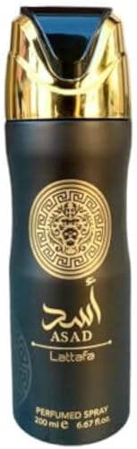 LATTAFA ASAD 6.7 BODY SPRAY MEN