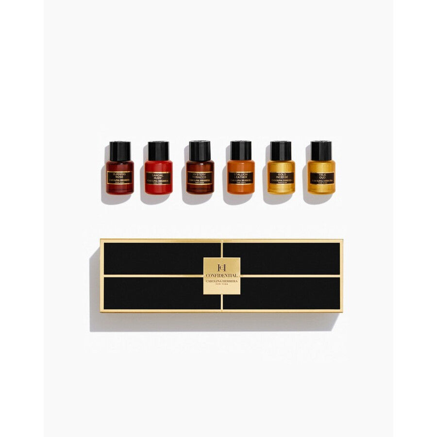 MINI SET CAROLINA HERRERA CONFIDENTIAL 6x5ML EDP WOMEN - INDIVIDUAL BOX