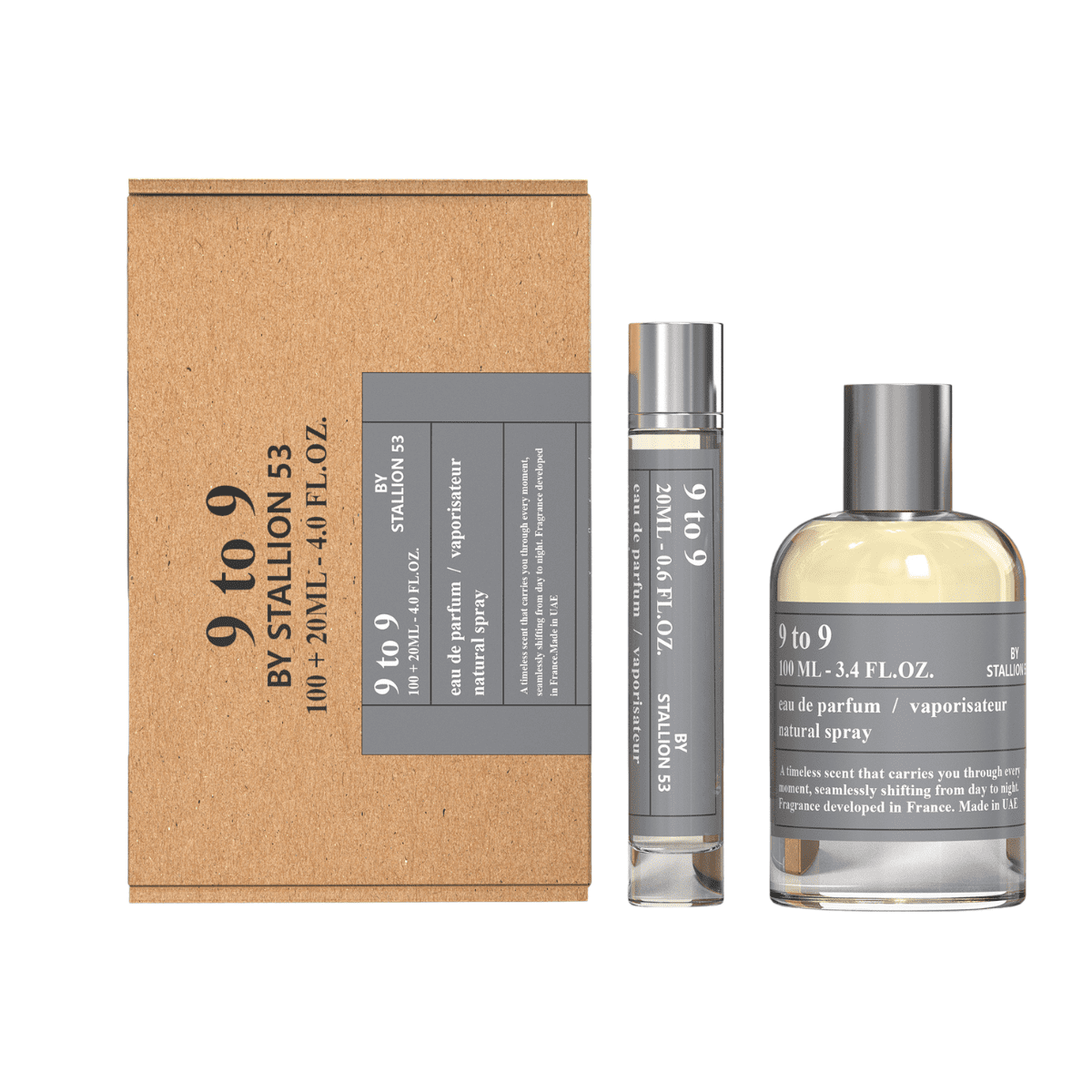 EMPER 9 TO 9 BY STALLION 53 3.4 EDP MEN + 20ML