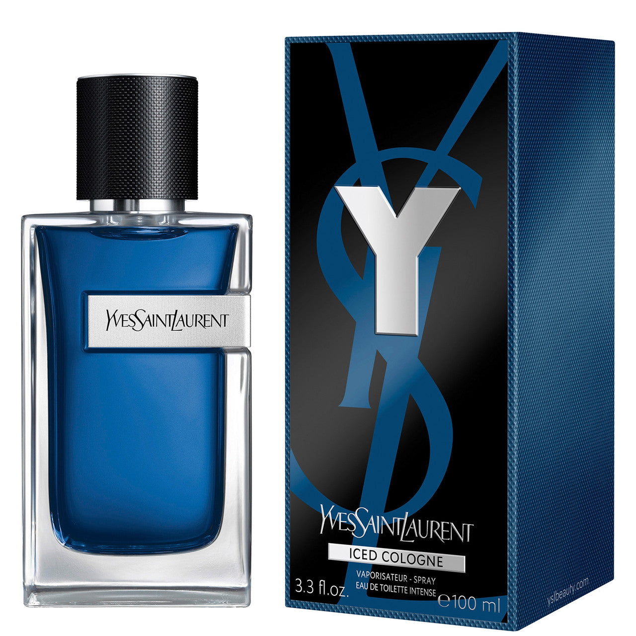 Yves Saint Laurent Y Iced Cologne Intense EDT 3.4 Oz for Men