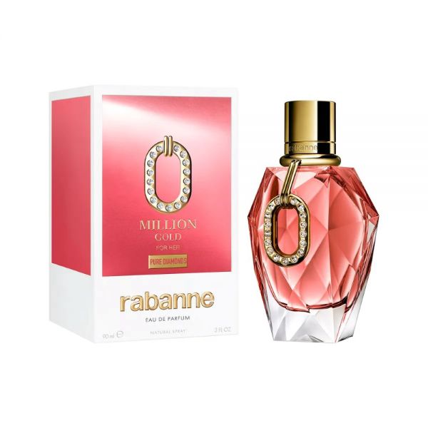 Paco Rabanne Million Gold Pure Diamond 3.0 oz Eau de Parfum for Women