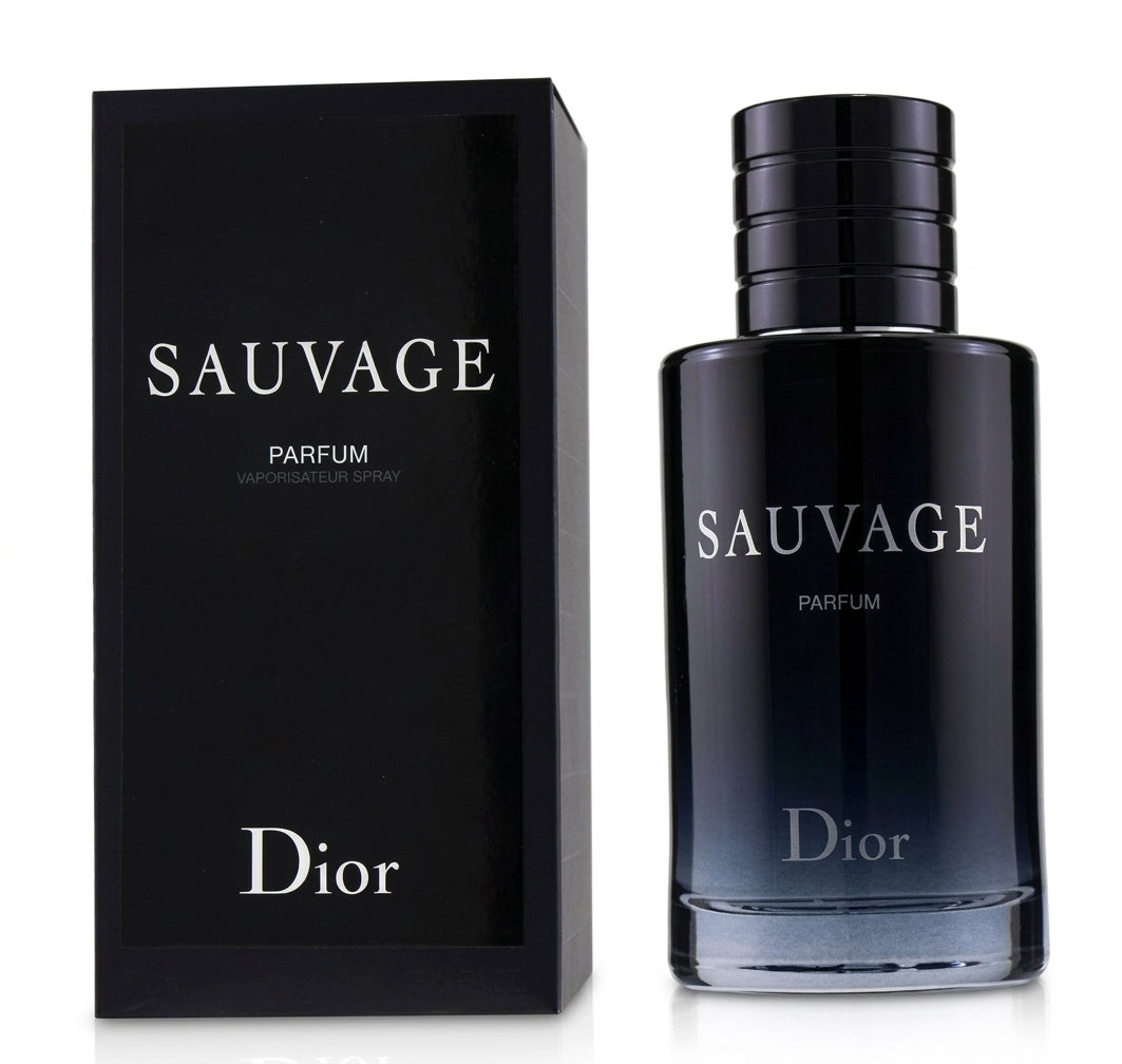 Dior Sauvage Parfum Refillable 3.4 oz Bottle for Men