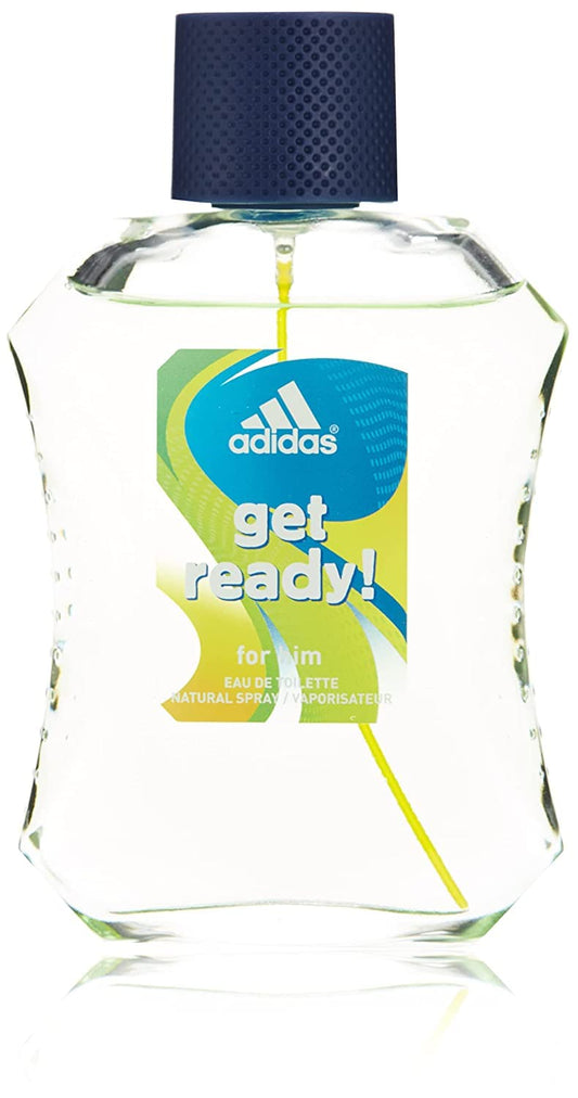 Adidas Get Ready 3.4 oz Eau de Toilette for Men