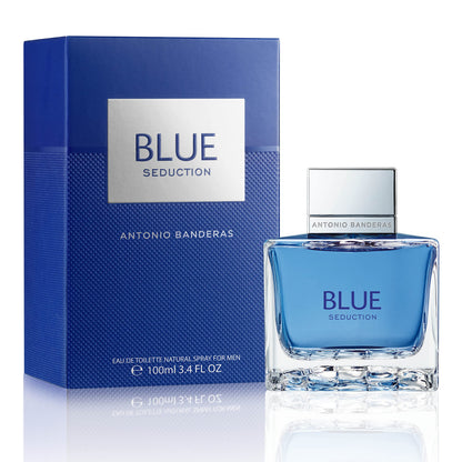 Antonio Banderas Blue Seduction 3.4 oz Eau de Toilette for Men