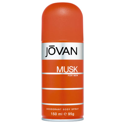JOVAN MUSK MEN 5.0 OZ DEO BODY SP 150ML