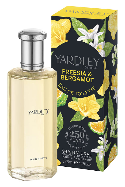 YARDLEY FREESIA & BERGAMOT WOMEN 125ML EDT SPRAY
