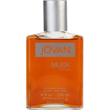 JOVAN MUSK MEN COLOGNE AFTER SHAVE 8.0OZ