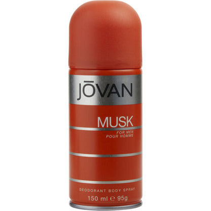 JOVAN MUSK MEN 5.0 OZ DEO BODY SP 150ML