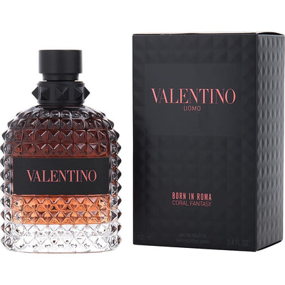 VALENTINO UOMO BORN IN ROMA CORAL FANTASY 3.4 EDT SPRAY MEN