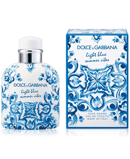 DG LIGHT BLUE SUMMER VIBES 4.2 EDT MEN