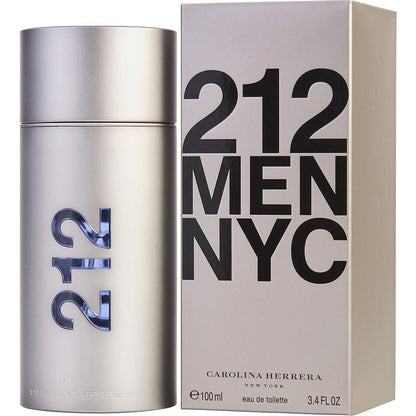 212 3.4 Oz Eau De Toilette Spray For Men Fragrance 100 Ml Long Lasting Fresh Scent