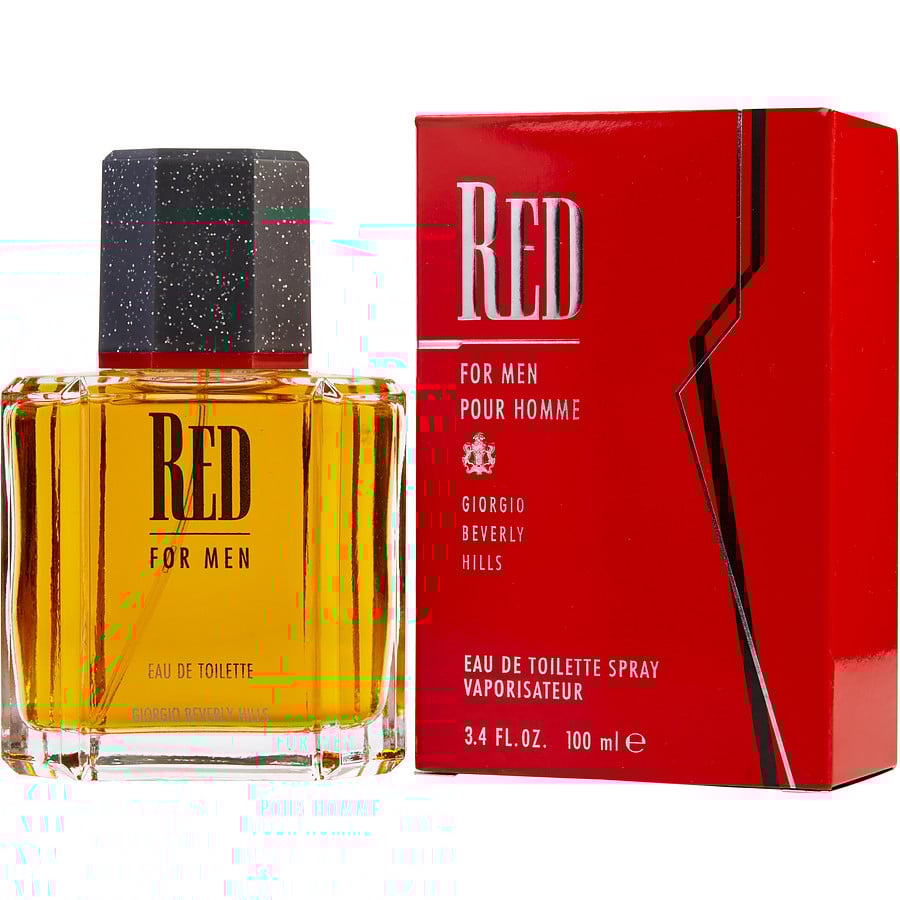 RED by GIORGIO(M)EDT SP 3.4oz(LI FREE)