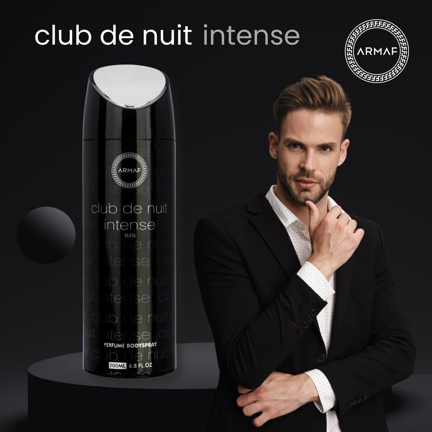 ARMAF CLUB DE NUIT INTENSE 6.8 PERFUME BODY SPRAY FOR MEN