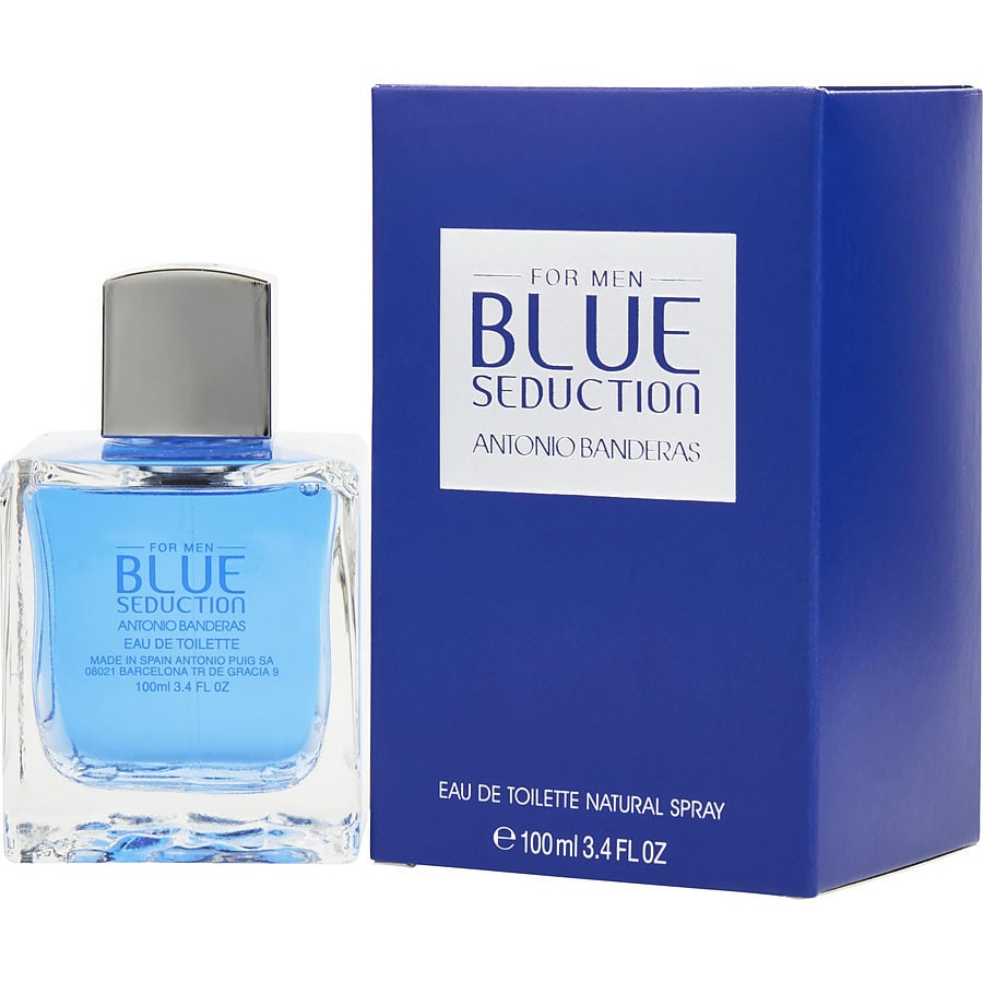 Antonio Banderas Blue Seduction 3.4 oz Eau de Toilette for Men