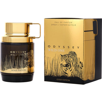Armaf Odyssey Wild One Gold Edition Edp 3.4 Oz Spray For Men