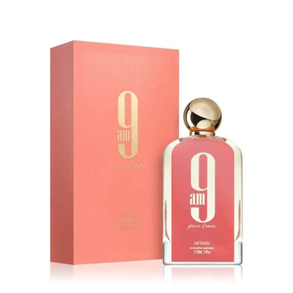 AFNAN 9AM 3.4 EDP WOMEN (PINK BOTTLE)