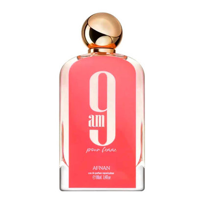 AFNAN 9AM 3.4 EDP WOMEN (PINK BOTTLE)