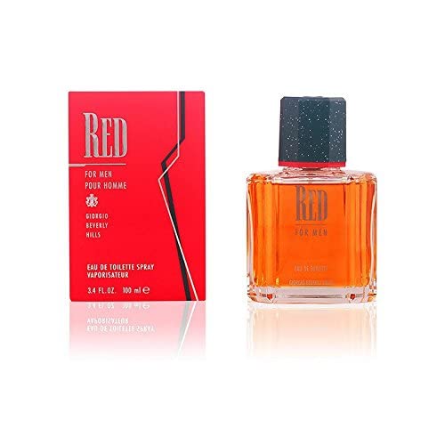 RED by GIORGIO(M)EDT SP 3.4oz(LI FREE)