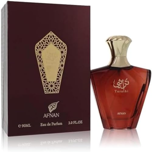 Afnan Turathi Brown 3.0 Oz Eau de Parfum for Men