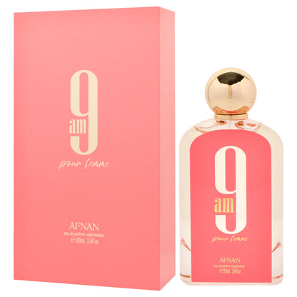 AFNAN 9AM 3.4 EDP WOMEN (PINK BOTTLE)