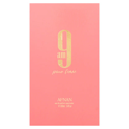 AFNAN 9AM 3.4 EDP WOMEN (PINK BOTTLE)