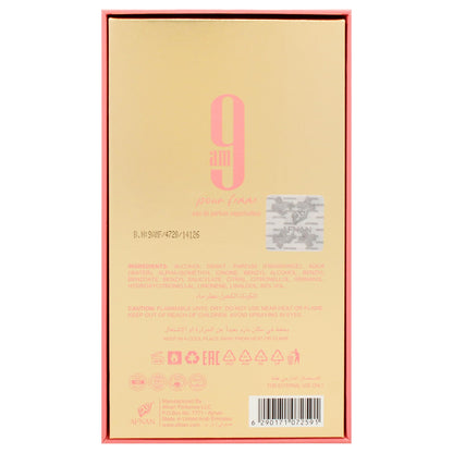 AFNAN 9AM 3.4 EDP WOMEN (PINK BOTTLE)