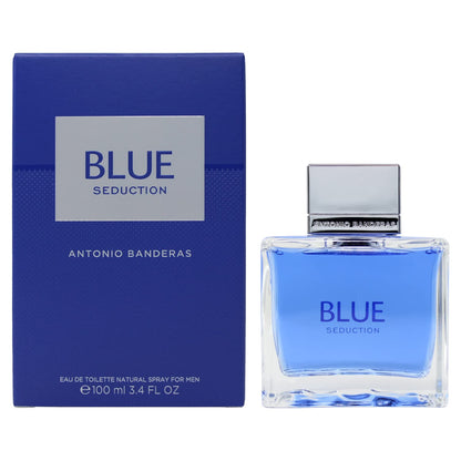 Antonio Banderas Blue Seduction 3.4 oz Eau de Toilette for Men
