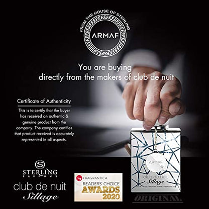 ARMAF CLUB DE NUIT SILLAGE 3.6 EDP MEN